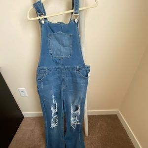 NWT Fashion Nova denim overalls